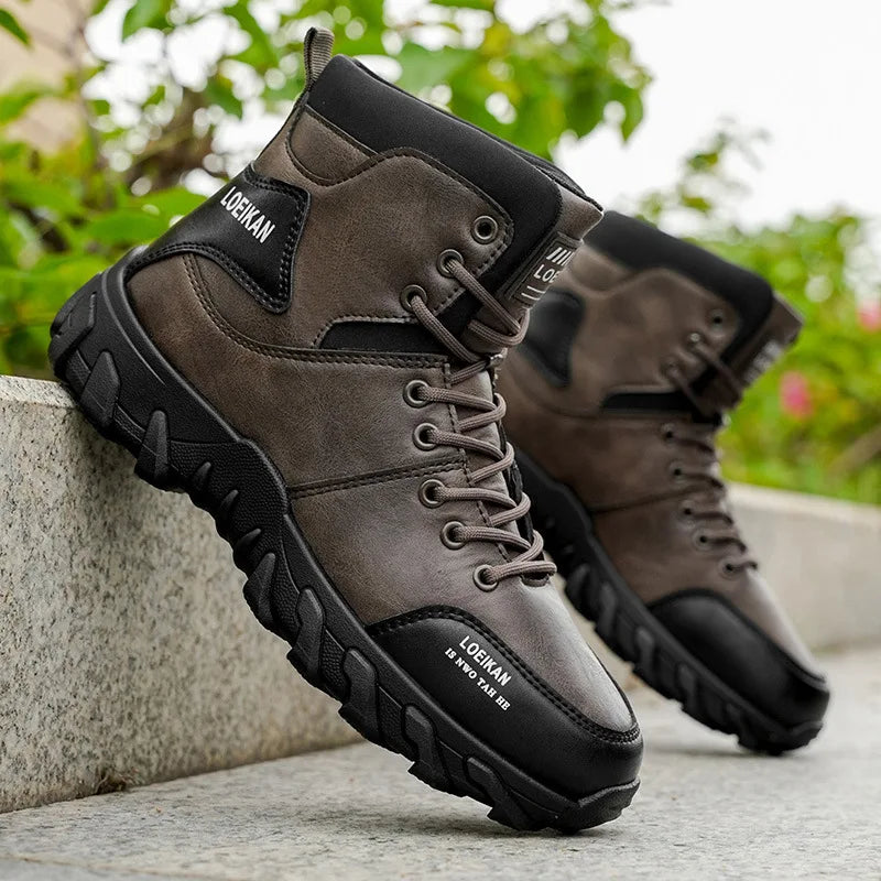 Botas Hombre Montañismo Deportivas - Casual Outdoor Senderismo Trendy Fashion Street Versátiles