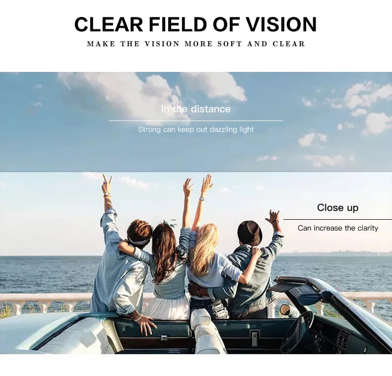 Gafas de Sol Hombre Cuadradas 2023 - Lentes Vintage Retro Steampunk Unisex