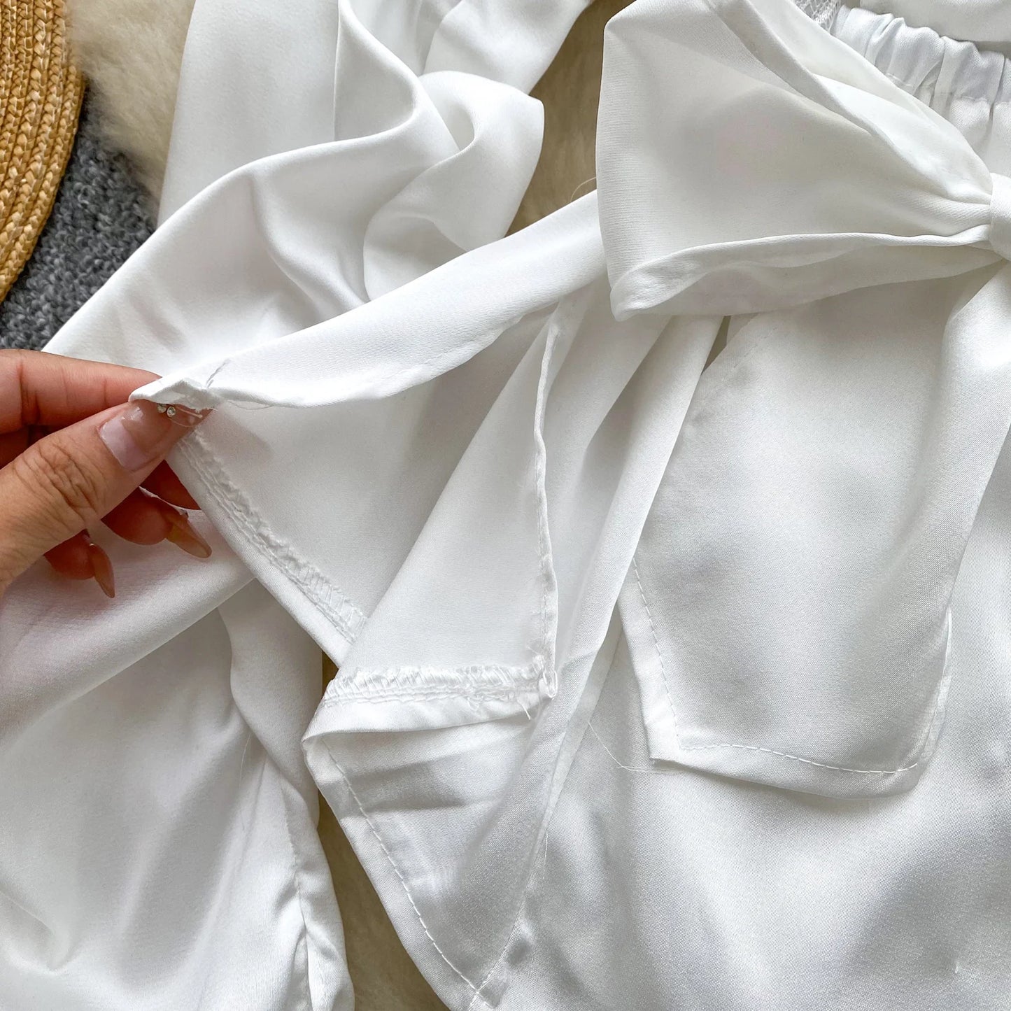 Blusa Mujer Sexy Encaje 2025 - Camisa Satén Cuello V Espalda Descubierta