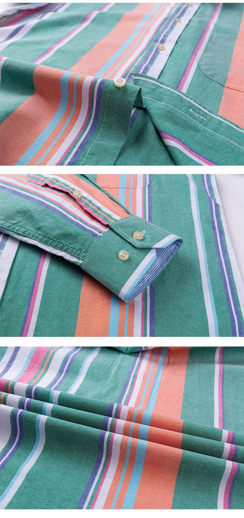 Camisa Hombre Business Cuadros 2024 - Fashion Trabajo Algodón Casual Vestir Slim Fit Manga Larga Botones