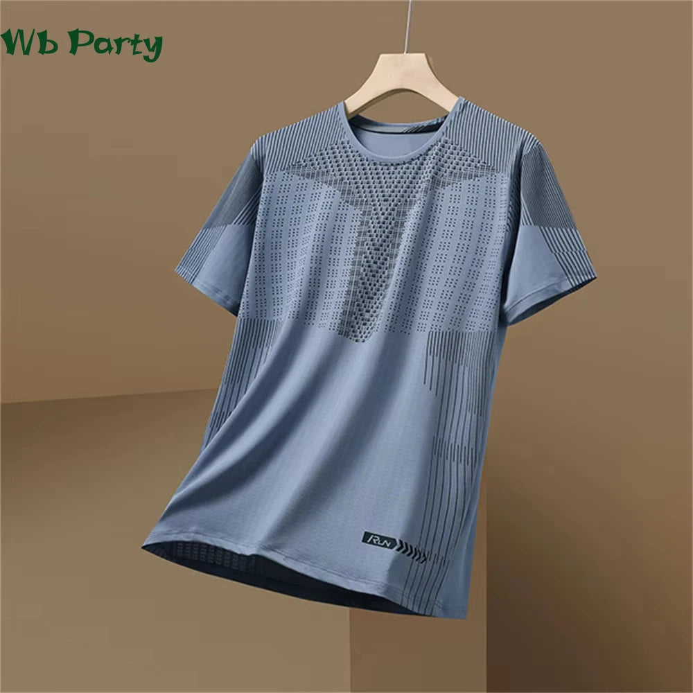 Camiseta Deportiva Hombre 3D - Running Casual Estampado Gráfico