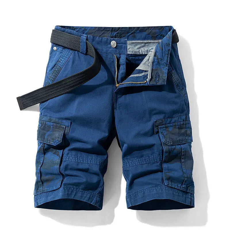 Shorts Trabajo Hombre Outdoor - Pantalones Casuales Senderismo Verano 2025
