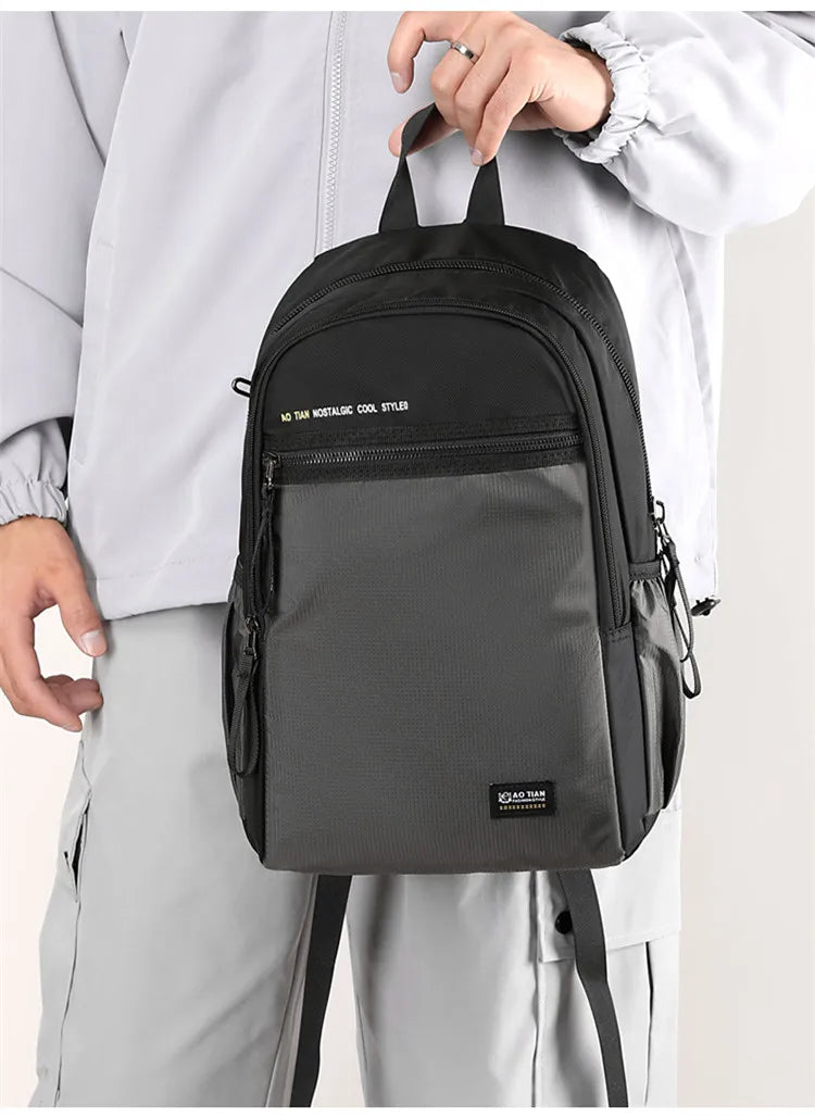 Mochila Hombre Impermeable 2025 - Alta Calidad Viaje Rucksack Adolescentes Casual Hombro Mochilas