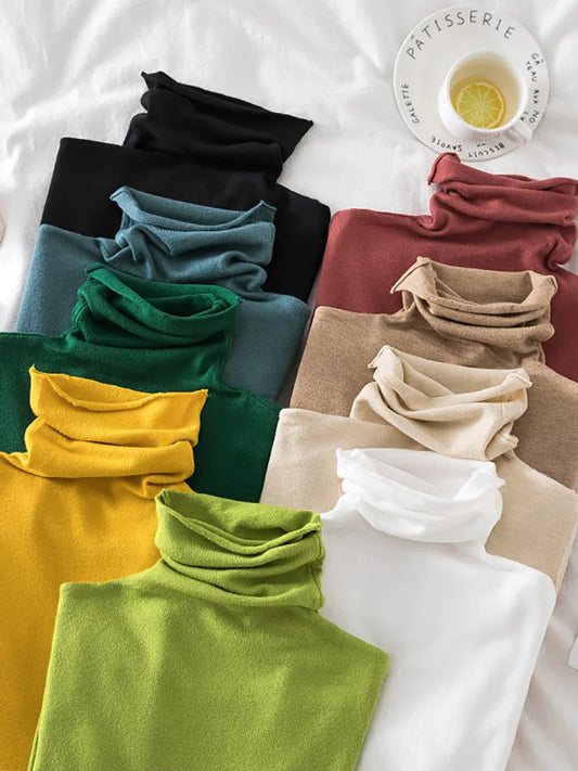 Suéter Mujer Cuello Alto Suave - Jersey Otoño Invierno 2020