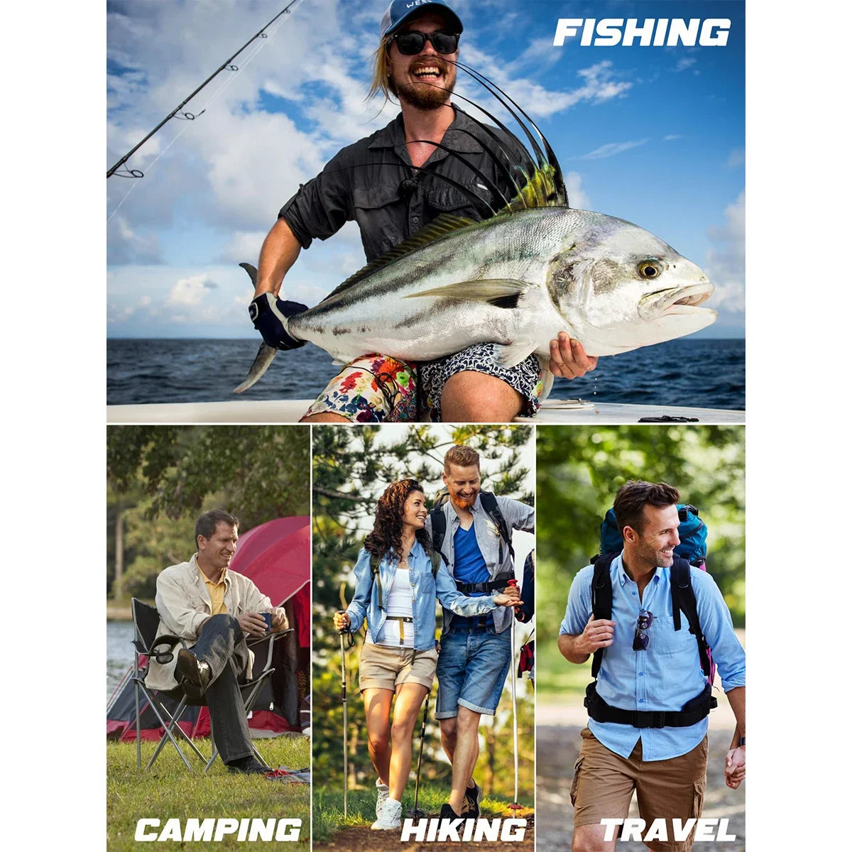 Camisa Hombre Trabajo Cargo 2025 - 100% Algodón Manga Corta Multi-Bolsillos Pesca Caza Verano