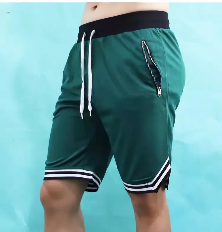 Shorts Deportivos Running Hombre - Pantalones Fitness Bádminton Baloncesto Verano