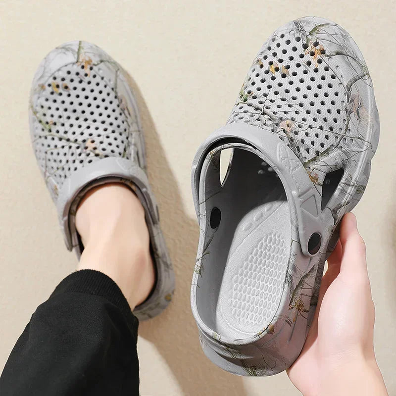 Chanclas Hombre Verano Playa - Sandalias Antideslizantes Outdoor Casual