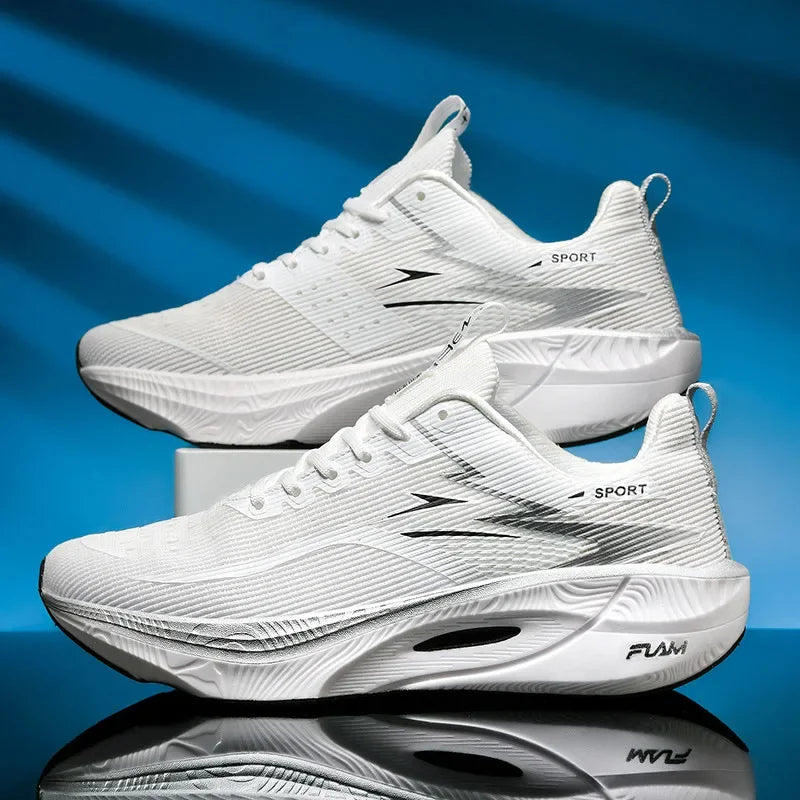 Zapatillas Marathon Profesionales Placa Carbono - Running Competición Verano