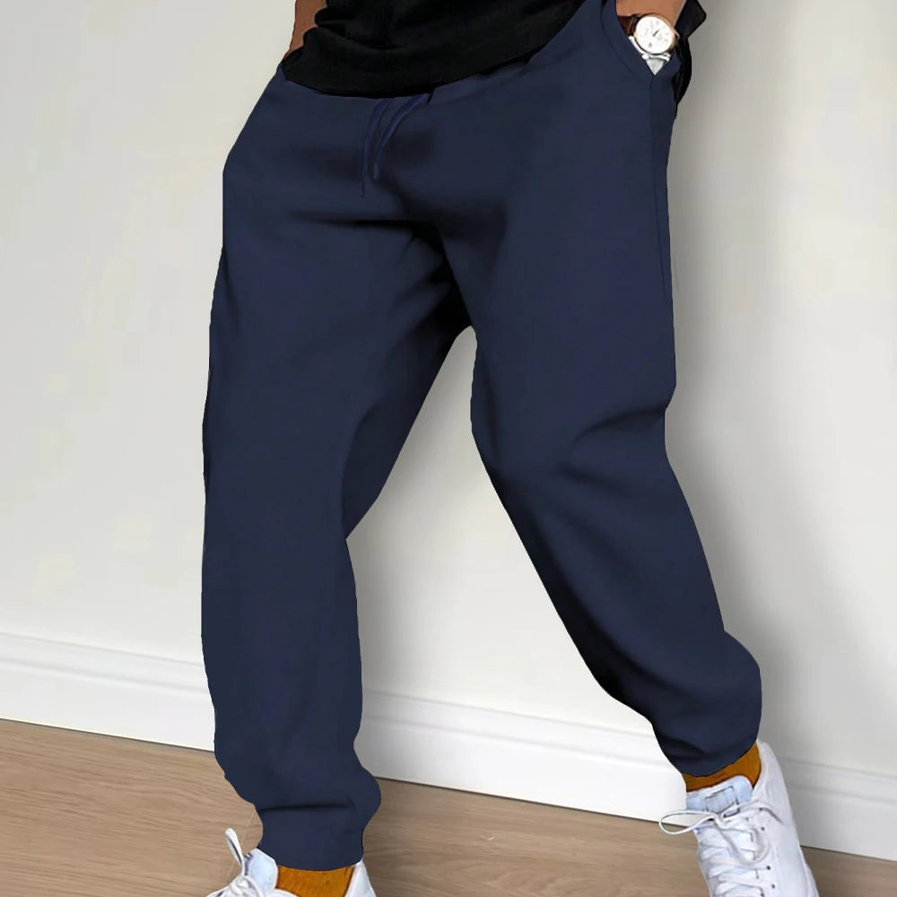 Pantalones Hombre Fleece Invierno - Jogging Térmicos Gimnasio Running