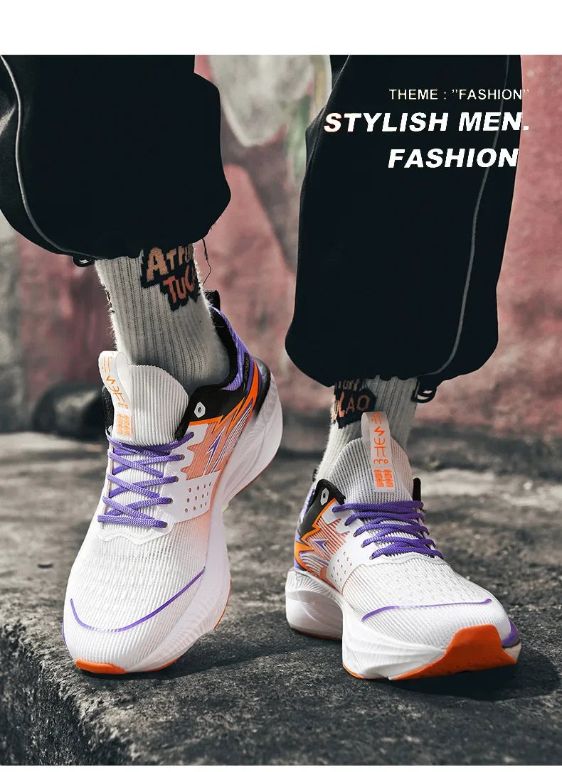 Zapatillas Marathon Profesionales Placa Carbono - Running Competición Verano