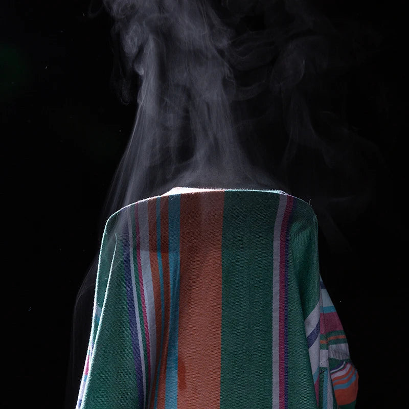 Camisa Hombre Oxford 100% Algodón - Manga Larga Rayas Bolsillo Formal Tallas Grandes