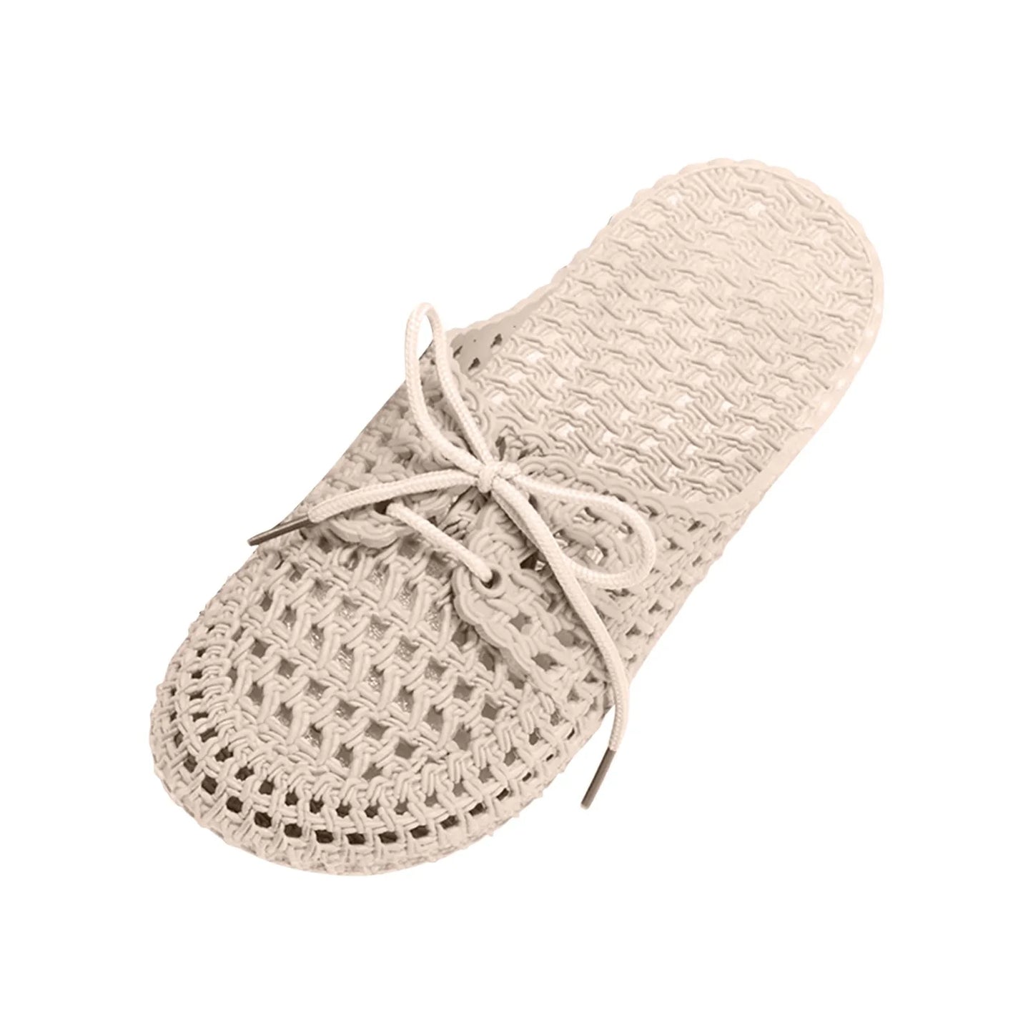 Sandalias Cordones Mujer Planas - Chanclas Playa Verano Antideslizantes Casa