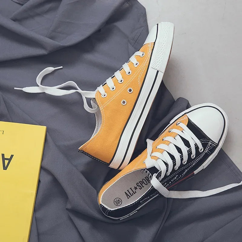 Sneakers High Top Mujer Designer - Zapatillas Canvas Plataforma Talla Grande