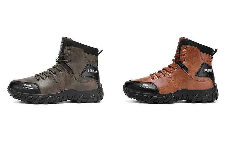 Botas Hombre Montañismo Deportivas - Casual Outdoor Senderismo Trendy Fashion Street Versátiles