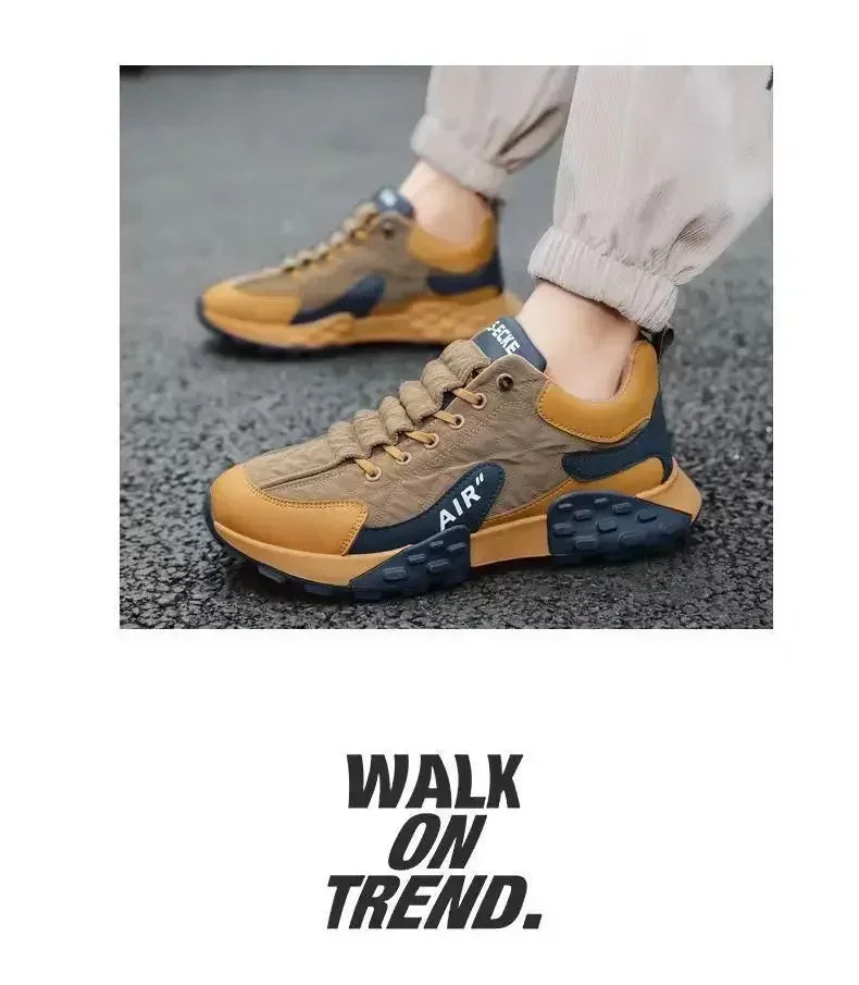 Sneakers Hombre Platform Vulcanizados - Casual Running Tallas Grandes 45 46