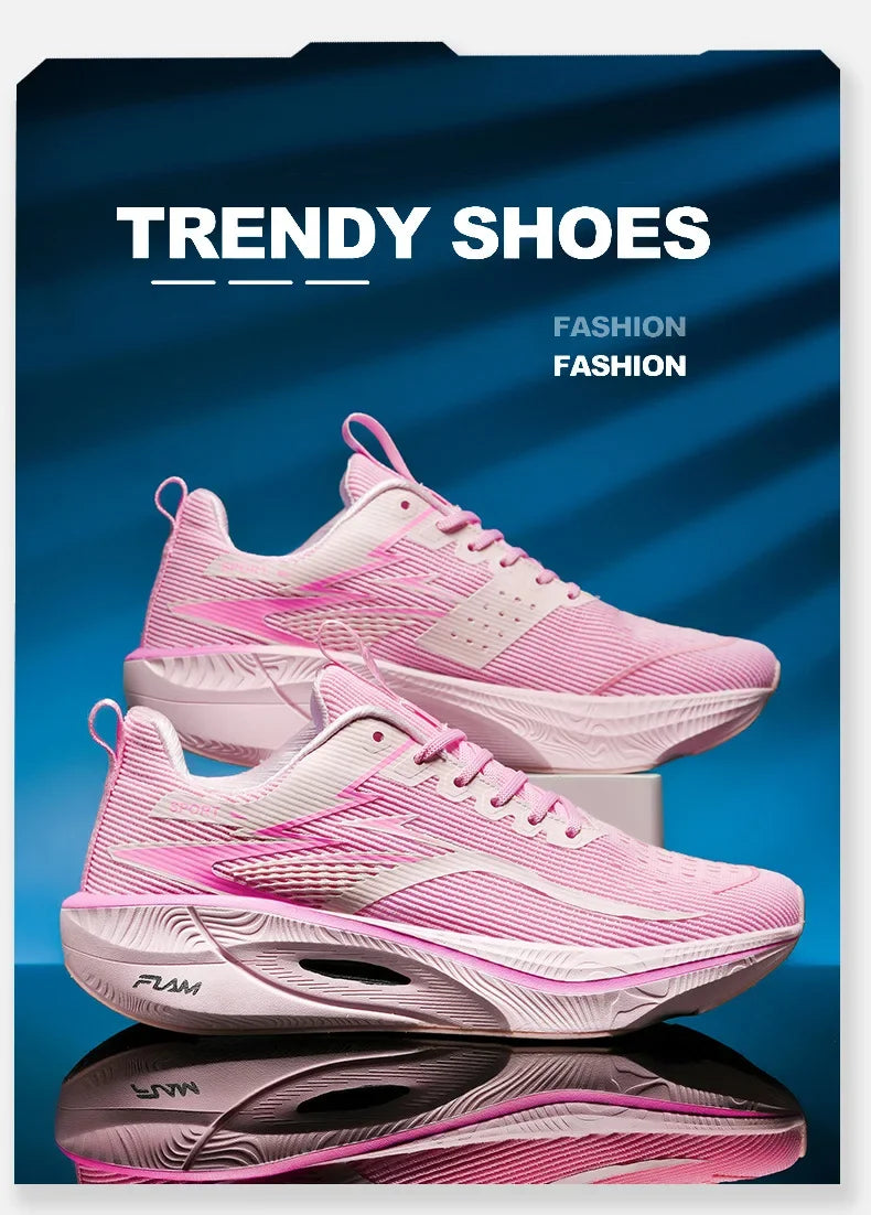 Zapatillas Marathon Profesionales Placa Carbono - Running Competición Verano