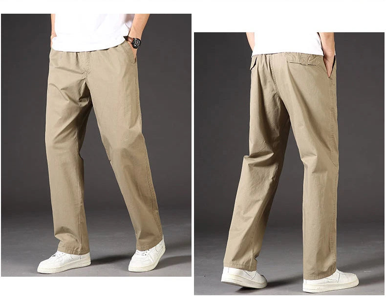 Pantalón Cargo Hombre Algodón - Pantalón Trabajo Verano 6XL