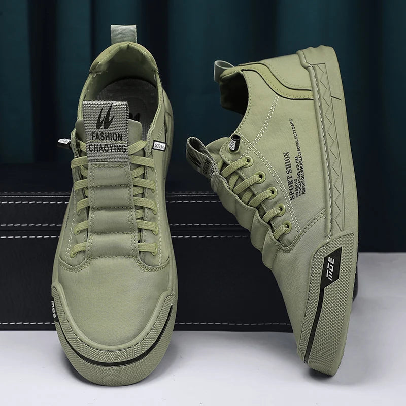 Zapatillas Hombre Casual 2025 - Sneakers Canvas Outdoor Walking Cómodas