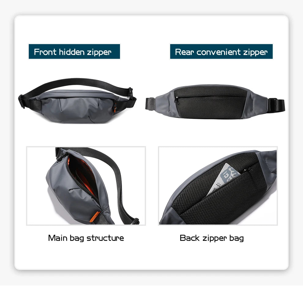 Riñonera Multifuncional Unisex Cinturón - Outdoor Viaje Deporte Fashion Hombre Mujer