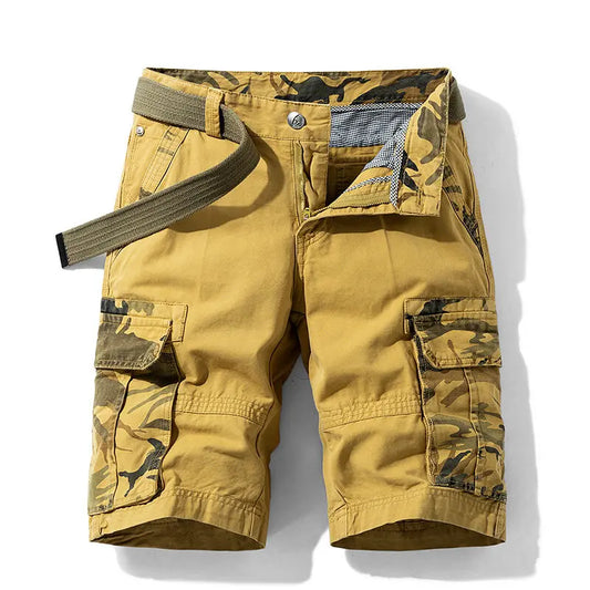 Shorts Trabajo Hombre Outdoor - Pantalones Casuales Senderismo Verano 2025