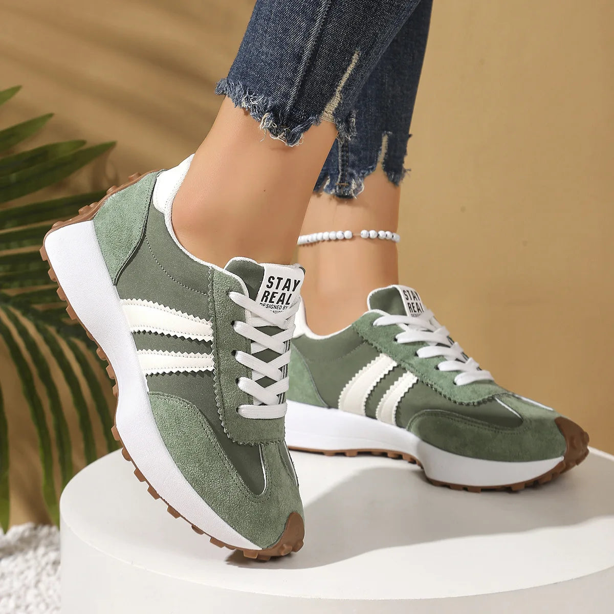 Sneakers Chunky Mesh Mujer 2025 - Zapatillas Plataforma Running Verano Ligeras