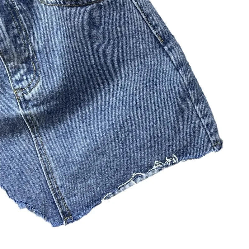 Falda Denim Mujer Irregular Verano - Falda Vaquera Corta Cintura Alta Fashion