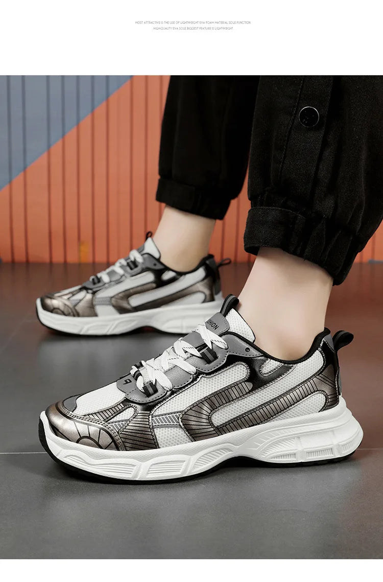 Sneakers Plataforma Mujer Tendencia - Zapatillas Ligeras Transpirables Running