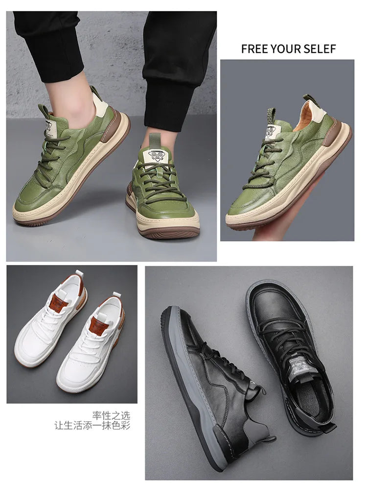 Zapatillas Hombre Casual Running Moda - Deportivas Transpirables Ligeras