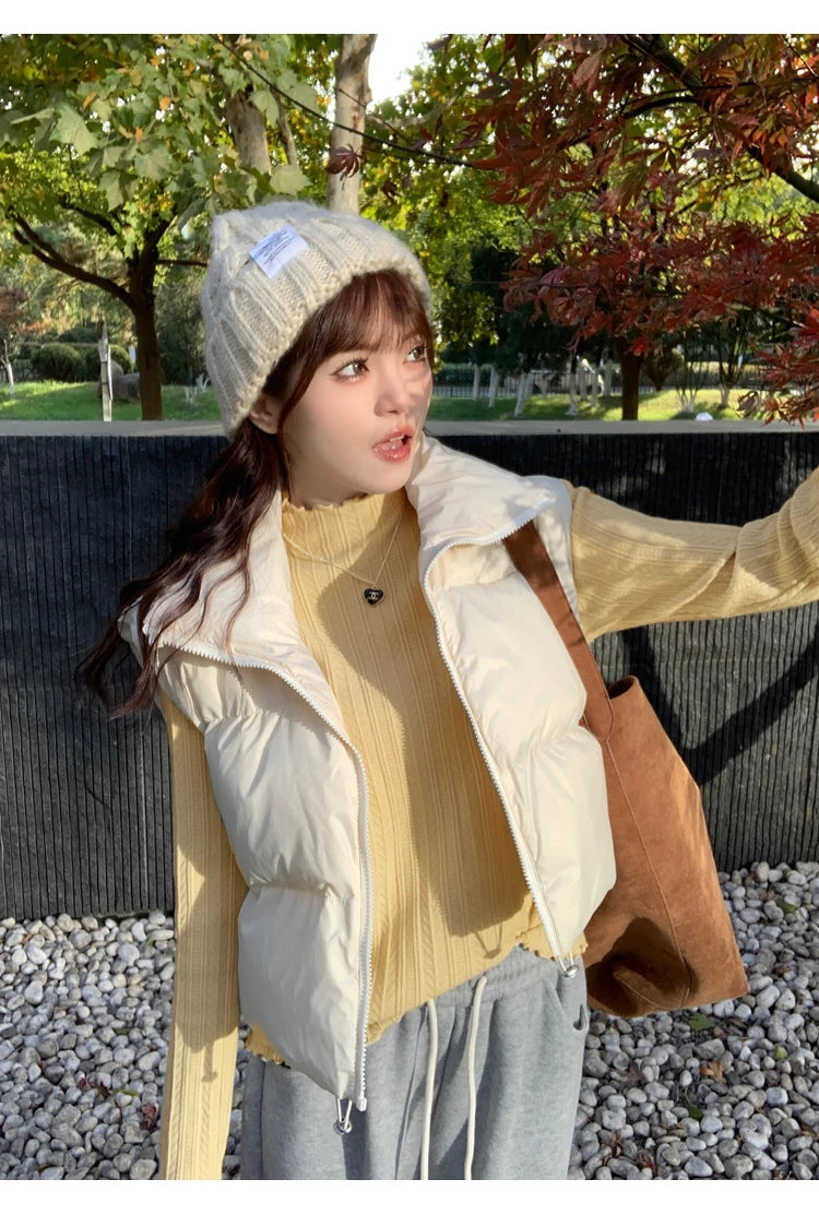 Suéter Cuello Alto Mujer Fruncido 2025 - Jersey Invierno Cálido Slim Otoño