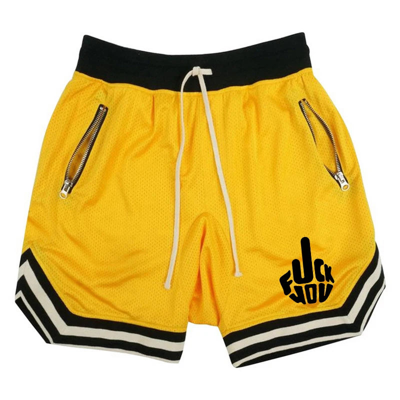 Shorts Baloncesto Hombre Malla Y2K - Pantalones Deportivos Running Transpirables