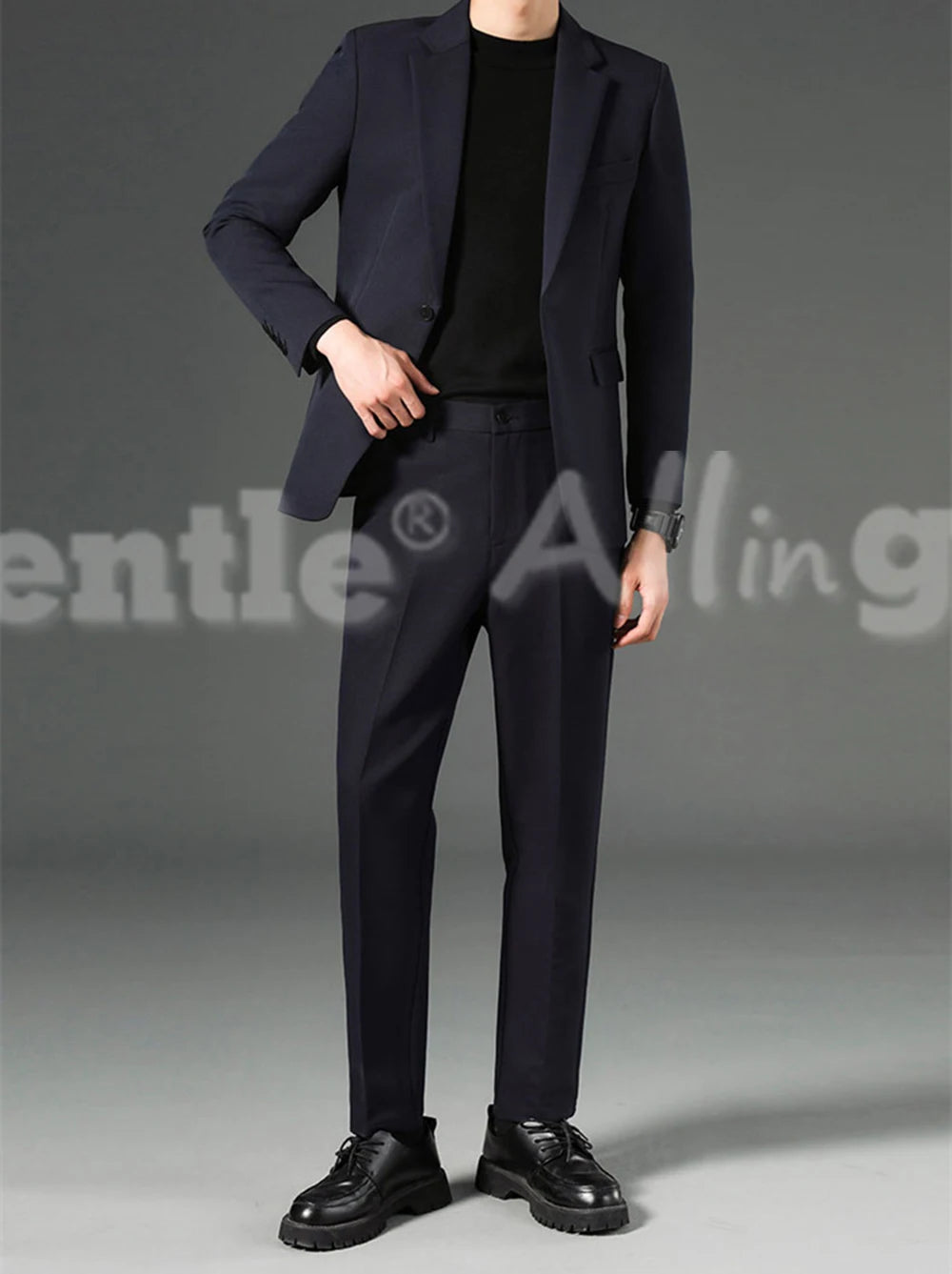 Traje Hombre Classic Fit 2 Piezas - Blazer y Pantalón Formal Business Boda Oficina