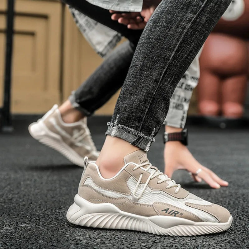 Zapatillas Deportivas Hombre Malla Transpirable - Running Tenis Verano