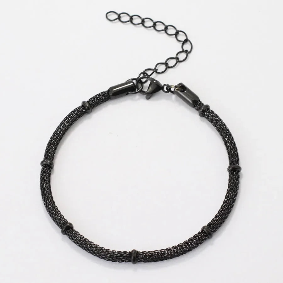 Pulsera Acero Inoxidable Hombre Ajustable - Hipoalergénica