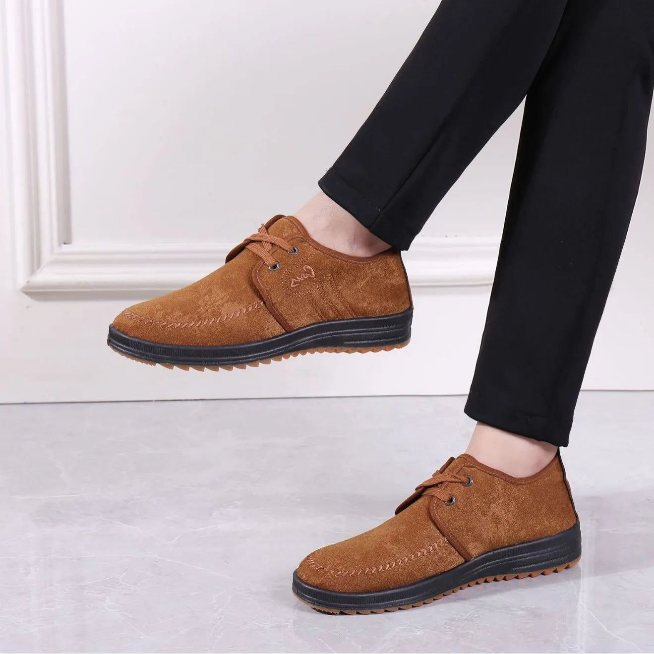 Zapatos Hombre Casual Transpirables - Loafers Sneakers 2023 Fashion Cómodos Planos Artesanales Retro Leisure