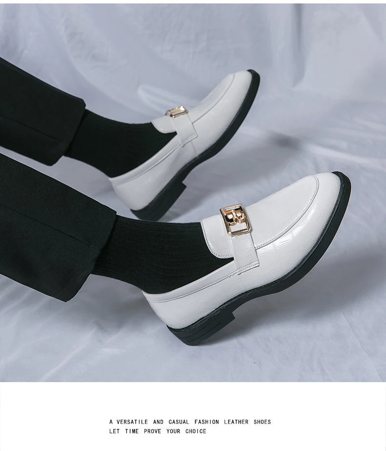 Zapatos Profesionales Hombre Vestir - Casual Cuero Sneakers Ligeros Fashion Luxury Formales