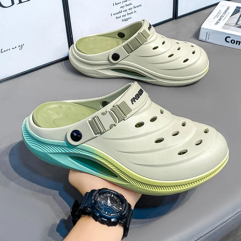 Sandalias Hombre Deportivas Playa Verano - Chanclas Antideslizantes Exterior