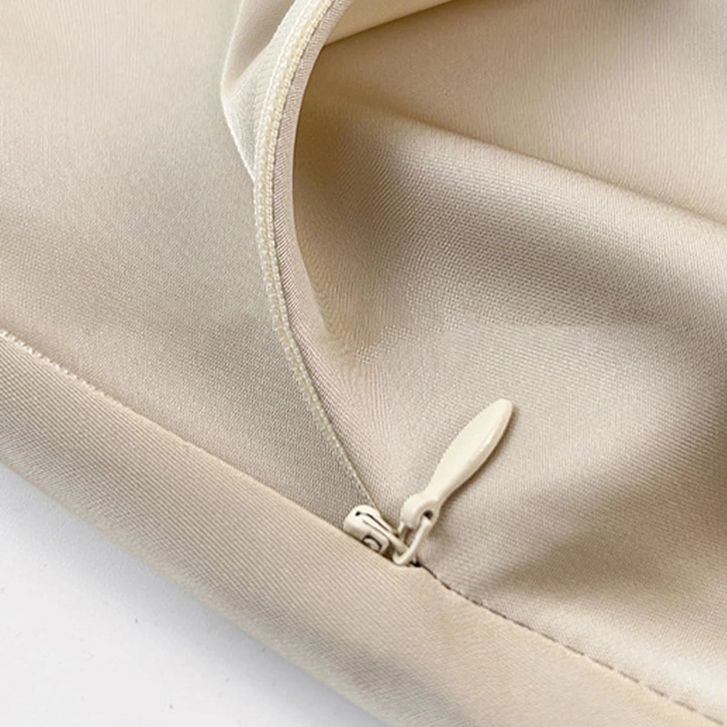 Falda Satén Mujer Larga 2025 - Falda Maxi Recta Elegante Negra Champagne