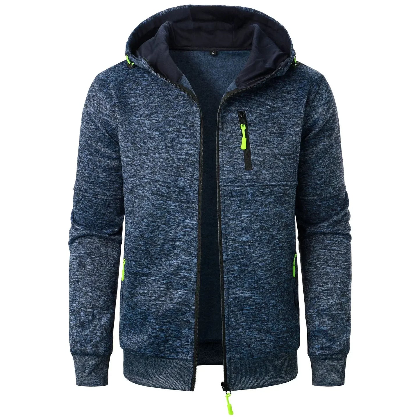 Sudadera Hombre Capucha Deportiva - Chaqueta Cremallera Slim Fit Streetwear