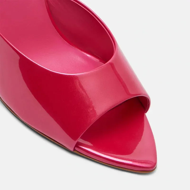 Sandalias Romanas Mujer Punta Pointed - Zapatos Tacón 10.5cm Metal Sexy Outdoor