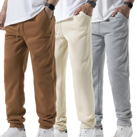 Pantalones Fleece Hombre Invierno - Joggers Térmicos Casual Gimnasio Otoño