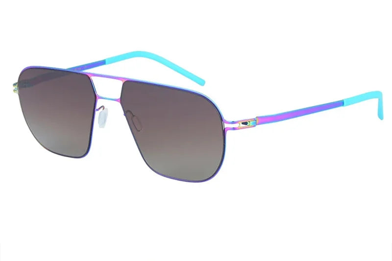 Gafas de Sol Designer ANGUS Alemán Unisex - Cuadradas Coloridas Trendy Ultraligeras Playa Hombre Mujer