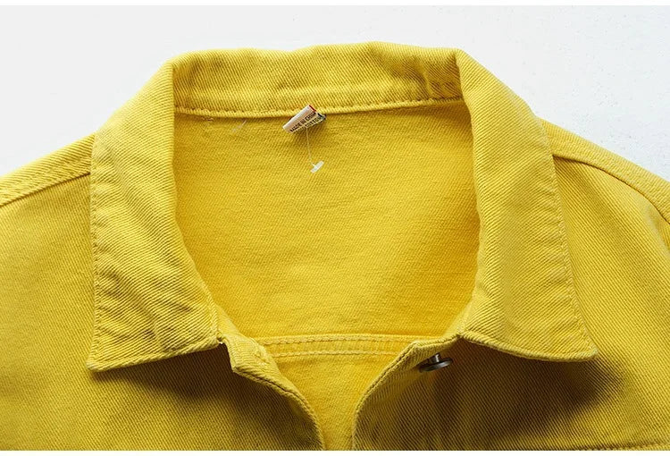 Chaqueta Denim Mujer Boyfriend - Jacket Jeans Oversize Colores 2023