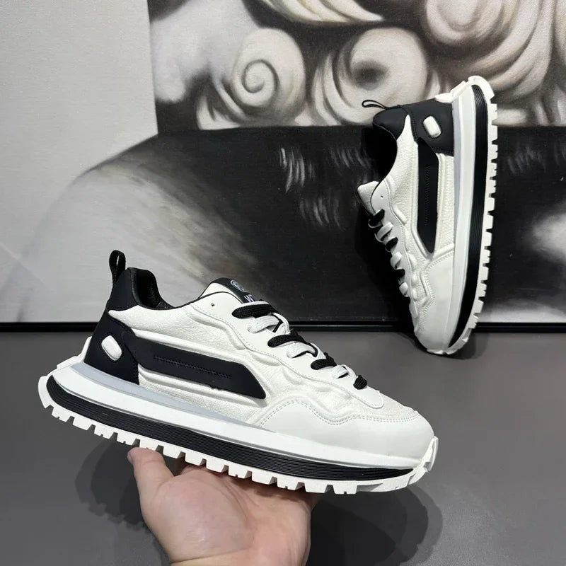 Sneakers Hombre Platform Deportivos - Sport Leisure Casual Antideslizantes Fashion Resistentes Loafers