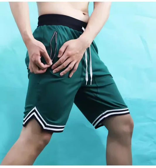 Shorts Deportivos Running Hombre - Pantalones Fitness Bádminton Baloncesto Verano