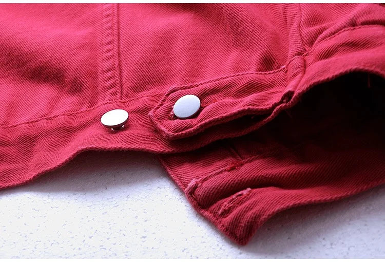 Chaqueta Denim Mujer Boyfriend - Jacket Jeans Oversize Colores 2023