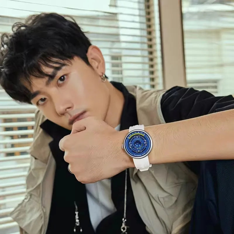 Reloj Mark Fairwhale 5990 Hombre 2025 - Cuarzo Silicona Deportivo con Luz Nocturna