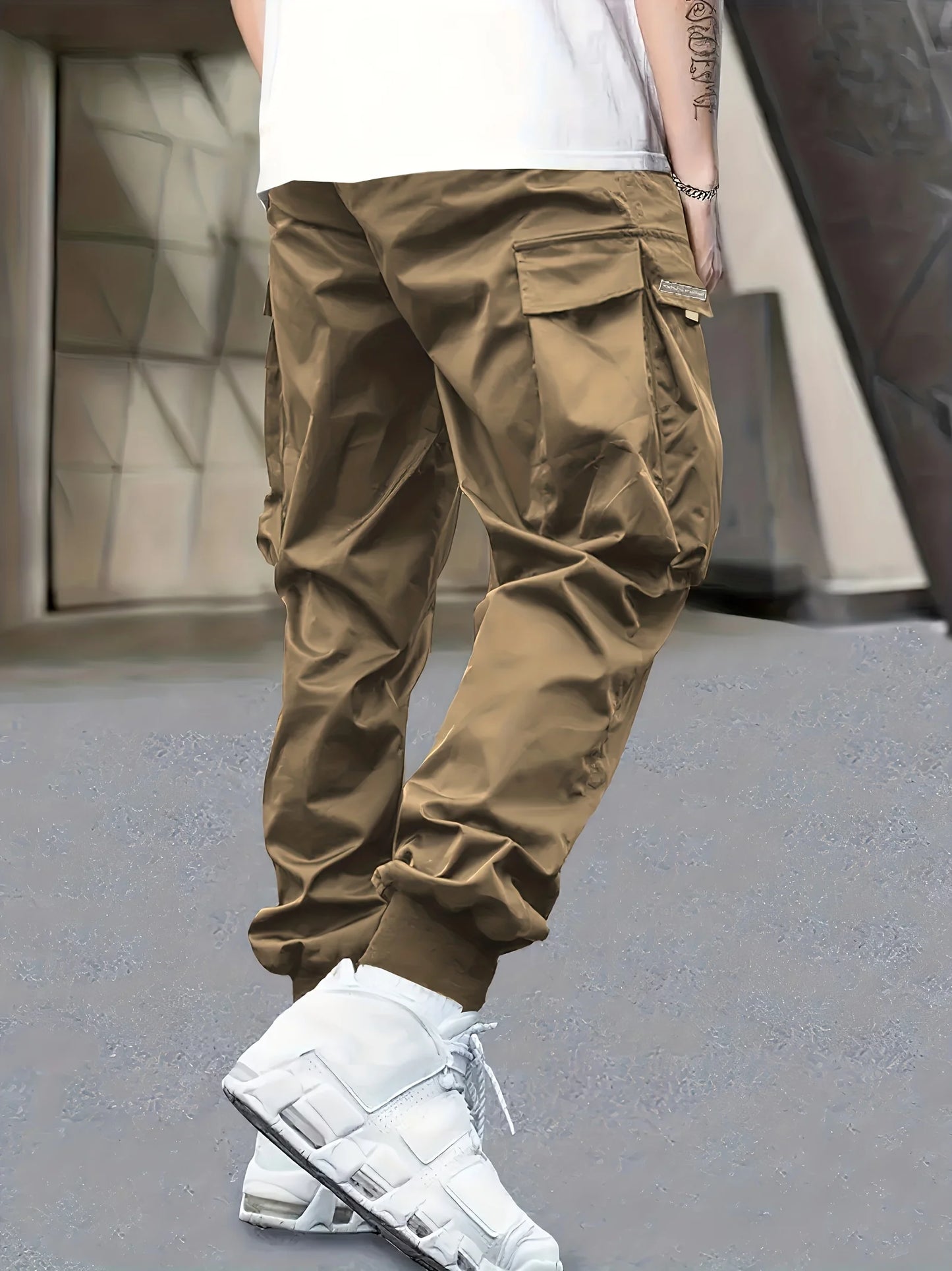 Pantalón Cargo Hombre Casual - Pantalón Outdoor Ligero Deportivo