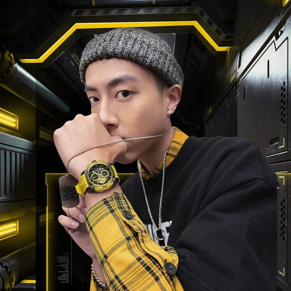 Reloj Mark Fairwhale 4360 Deportivo - Cuarzo Silicona Multifunción Resistente al Agua