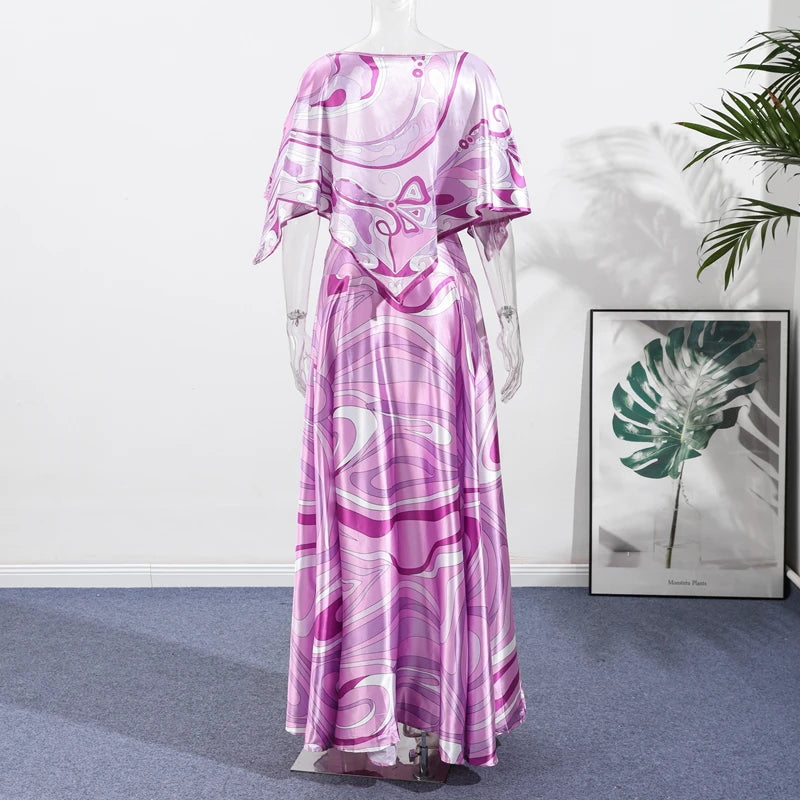 Conjunto Mujer Bohemia - Camisa Falda Larga Vintage Irregular