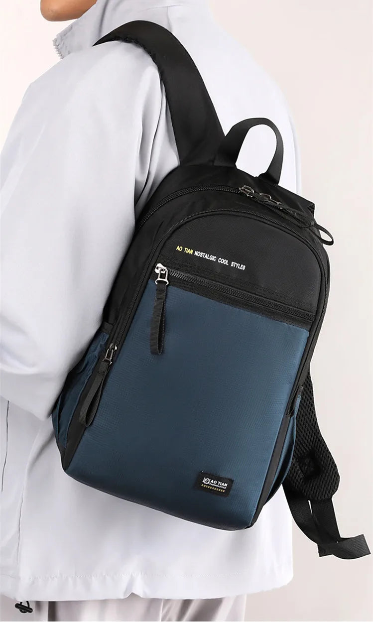 Mochila Hombre Impermeable 2025 - Alta Calidad Viaje Rucksack Adolescentes Casual Hombro Mochilas